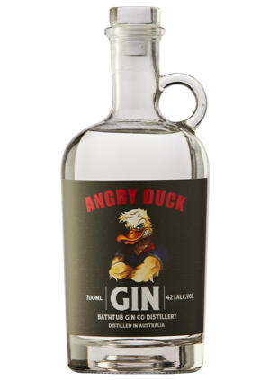 Handmade gin Angry Duck Gin